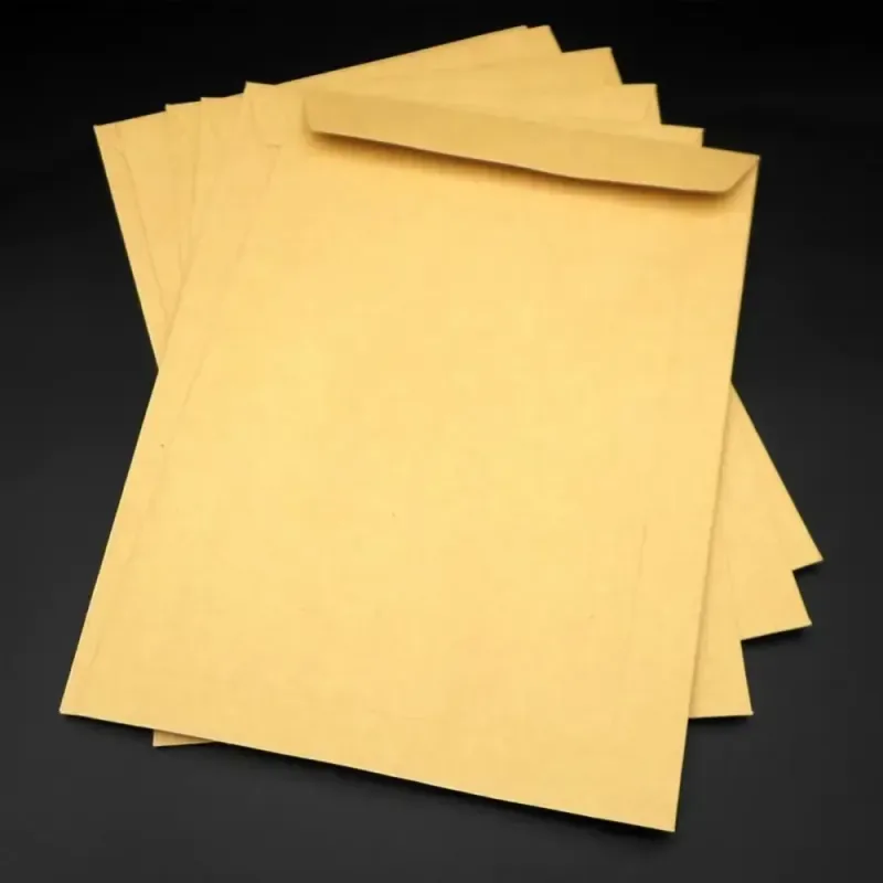 A4 Khaki Envelopes Package 50PCS