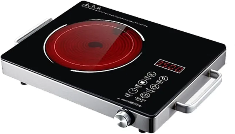 Plug in Electric 1 Burner Stove Compact Fast Cooking