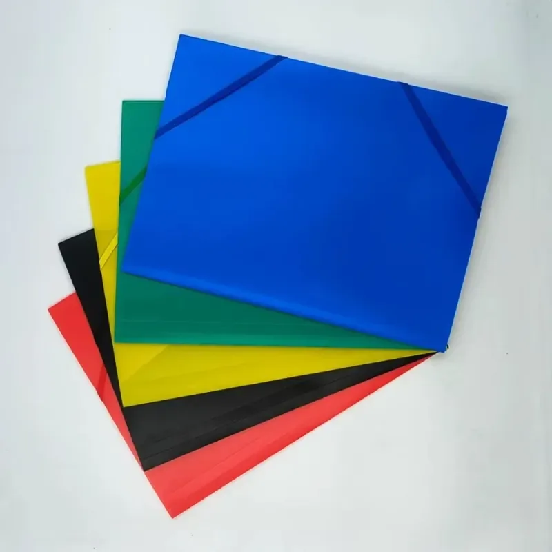 A4 Expandable File Folder Elastic Strap Exam Storage