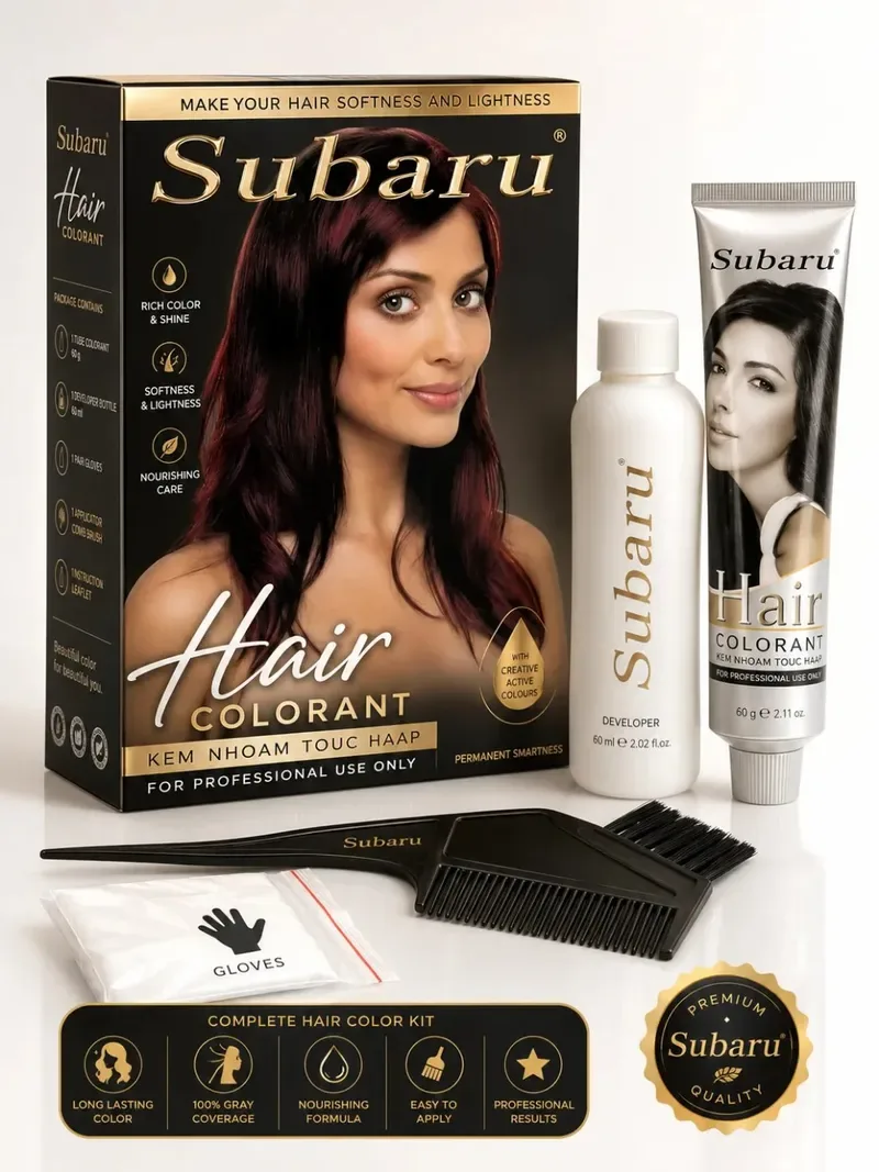 Subaru Hair Colorant Kit Professional Hair Dye