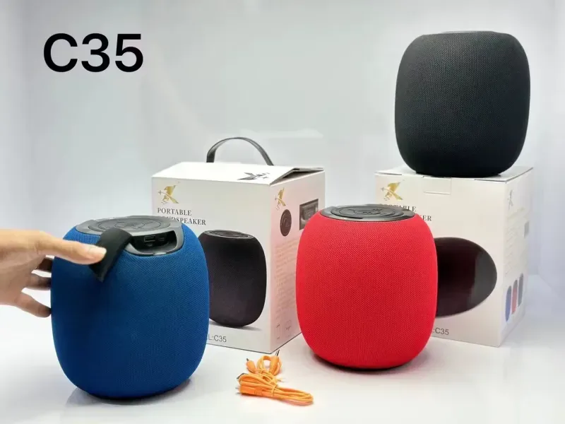 C35 Wireless Speaker 50W Bass Fm Sd Card Egura Rw