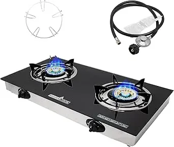 2 Burner Gas Stove Top
