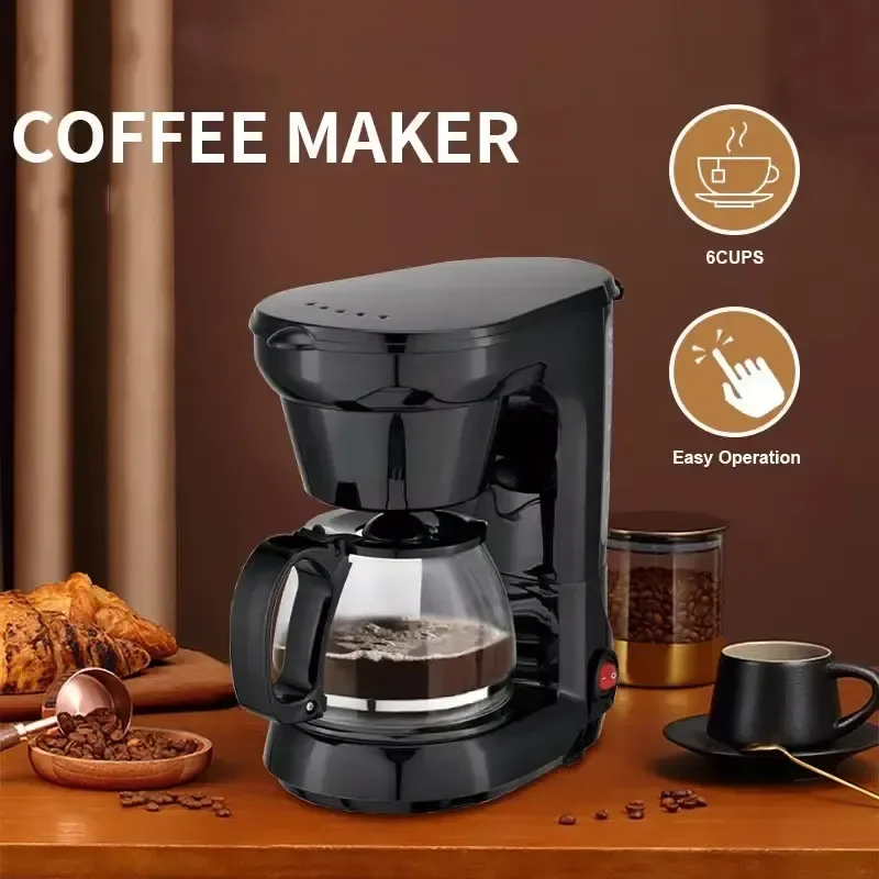 Electric Coffee Maker 750ML Automatic Drip Coffee Machine with Thermal Insulation Buy Online Egura Rw