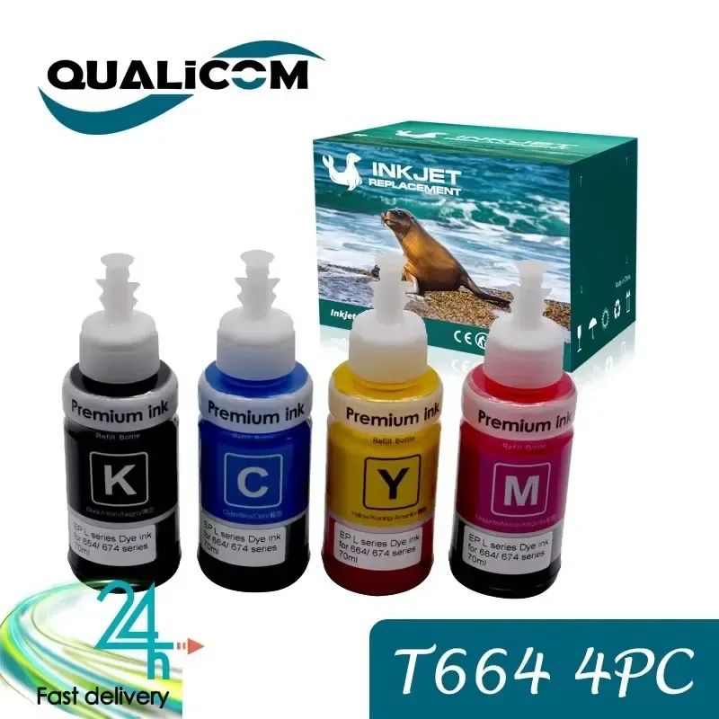 Epson 664 672 673 674 Refill Ink for L800 L805 L810 L850 L1800 L351 L350 L551