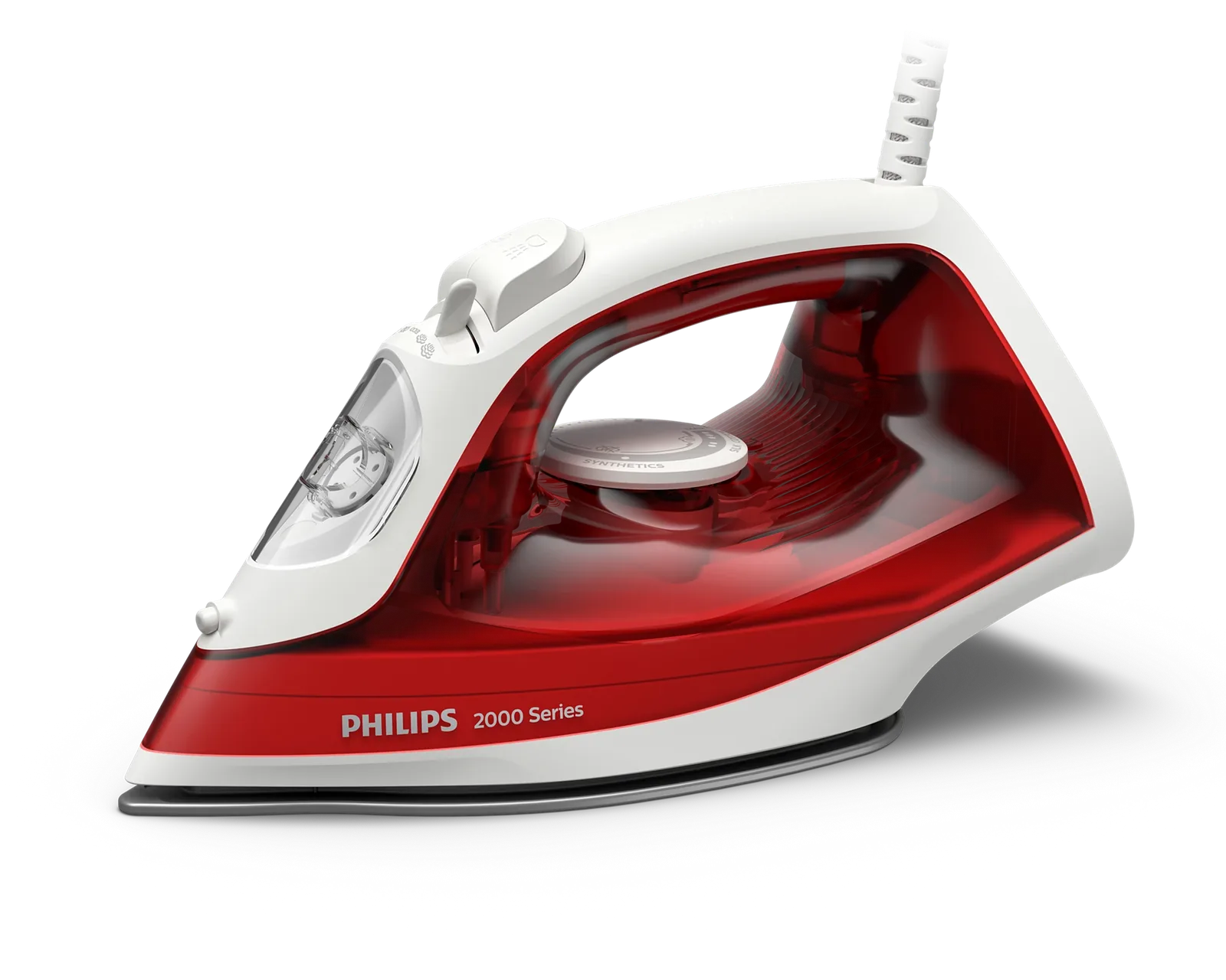 Philips DST2010/46 Steam Iron 2000 Series 2000 W  Red and White