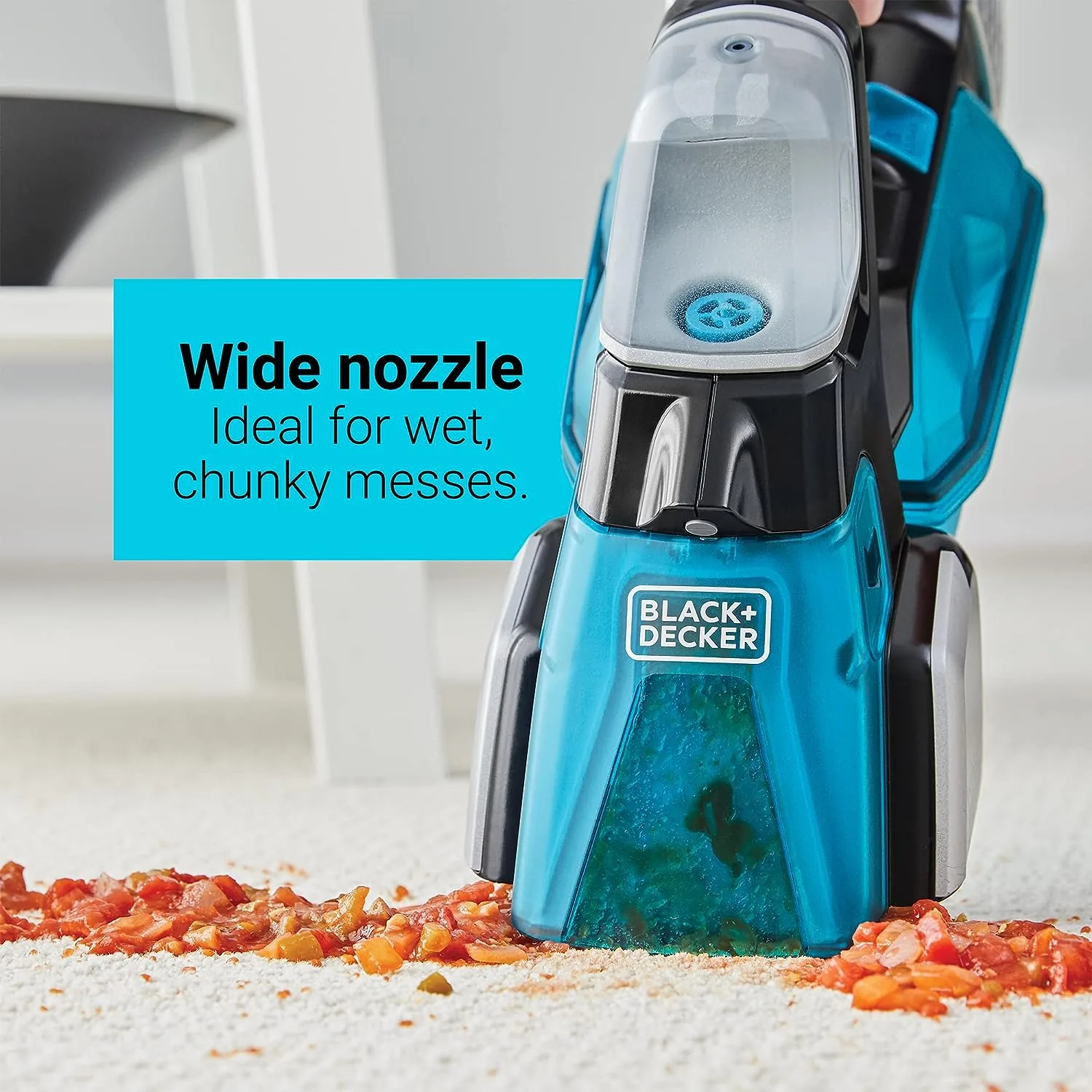 BLACK & DECKER 12V Spill Buster Powered Spot Cleaner, 0.25 Liters, BHSB320JP-GB
