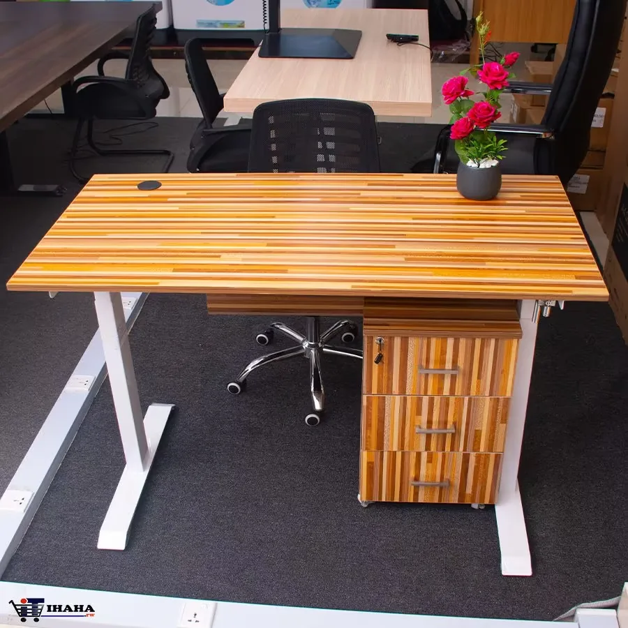 M200 Manual Standing Desk Frame with Drawer