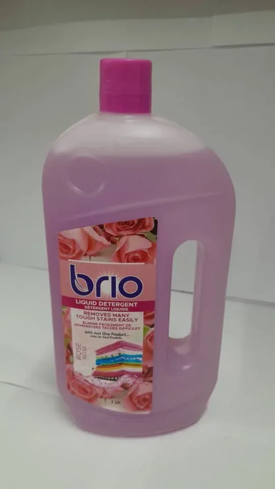 Brio Liquid Detergent 1lt Rose Fragrance