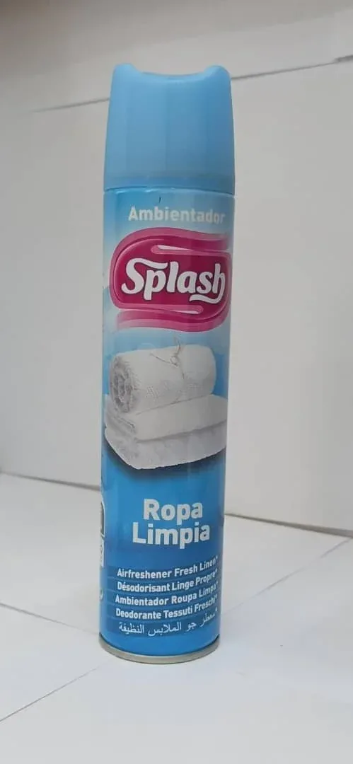 Splash Air Freshner Ropa Limpia 300ml