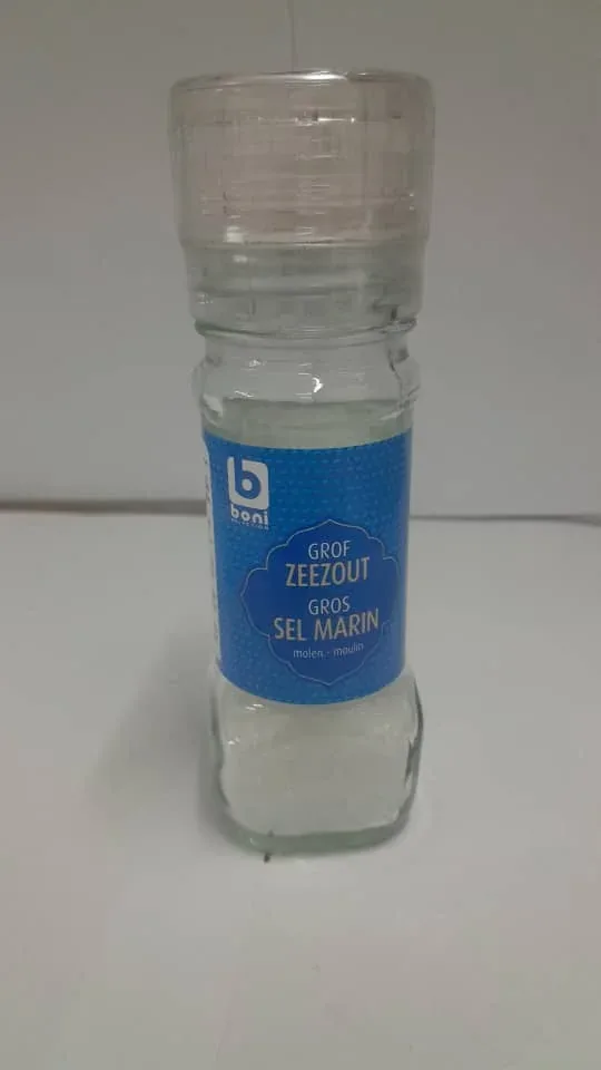 Boni Coarse Sea Salt 90g with Grinder