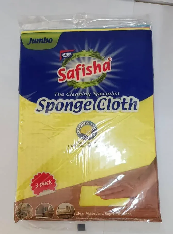 Safisha Sponge Cloth Jumbo 3pcs