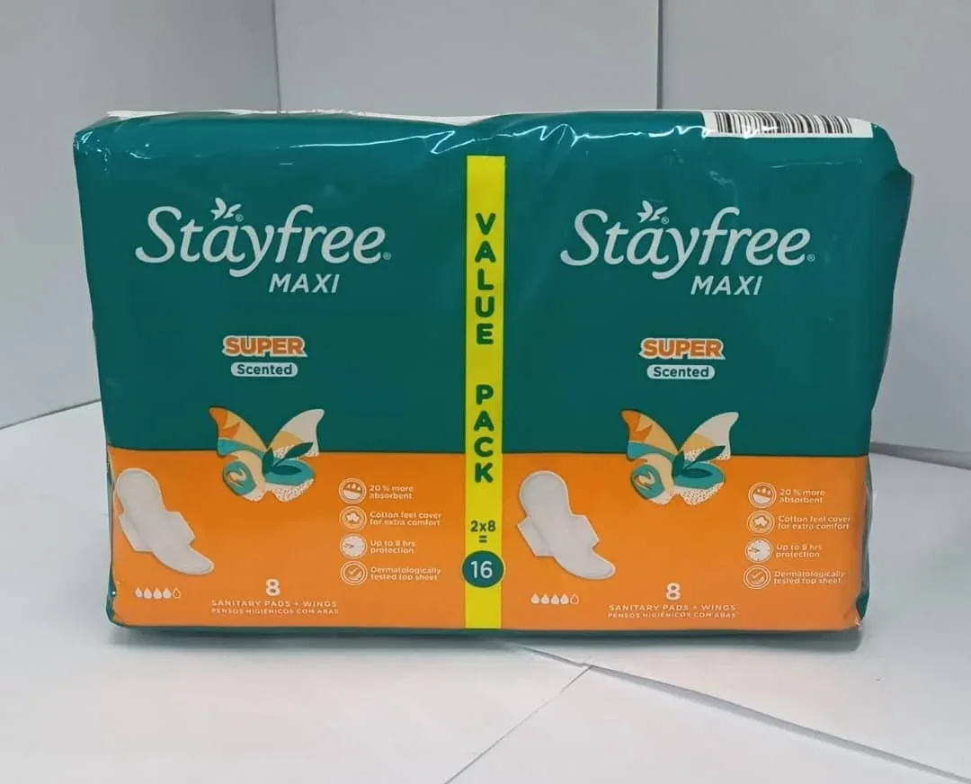 Stayfree Maxi Super 8pads