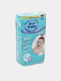 Evy Baby Diapers Jumbo Size 4