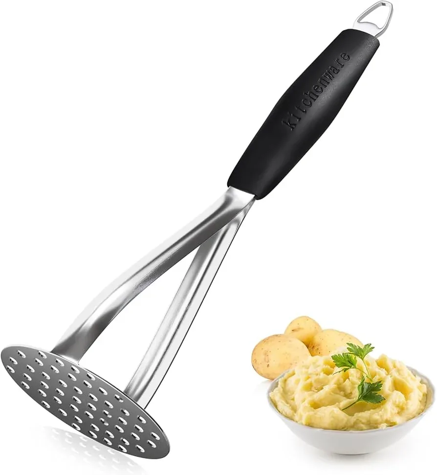 Potato Masher Stainless steel, Kitchen tool Utensils, Kic