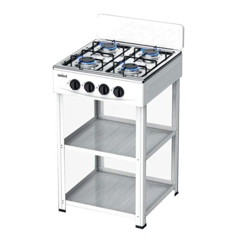 Gas cooker Kitchen Line 4-burner Open stand