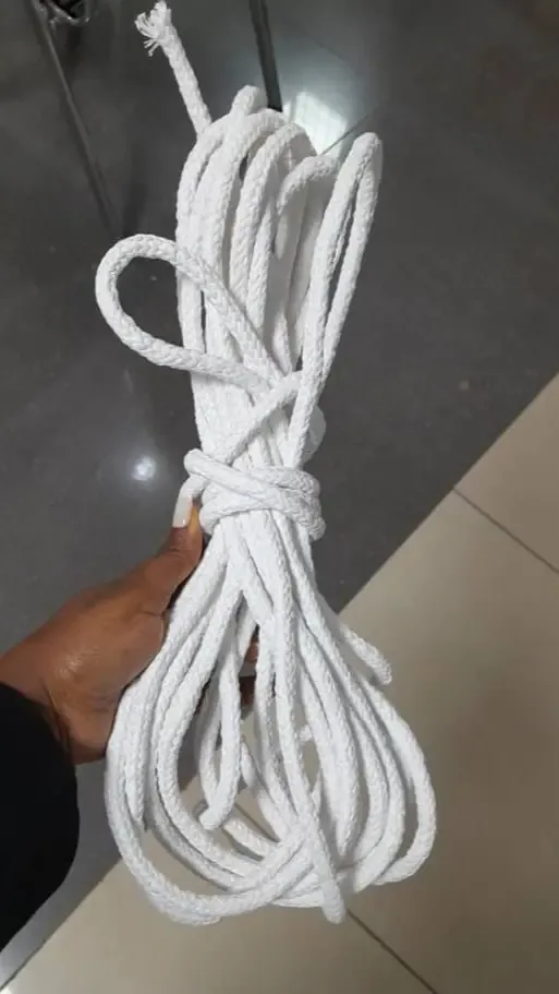 10m Strong String White Latex Threads (Umugozi)