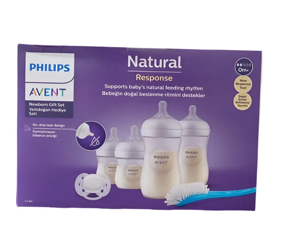 Philips Avent Natural Response Newborn Gift Set Of 4 Beberon