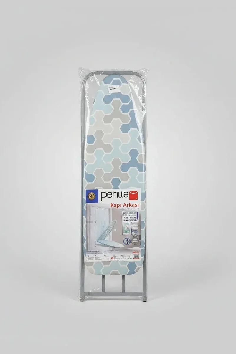 Perilla Over-the-Door Ironing Board with Hexagon Pattern Cover size 33*110cm