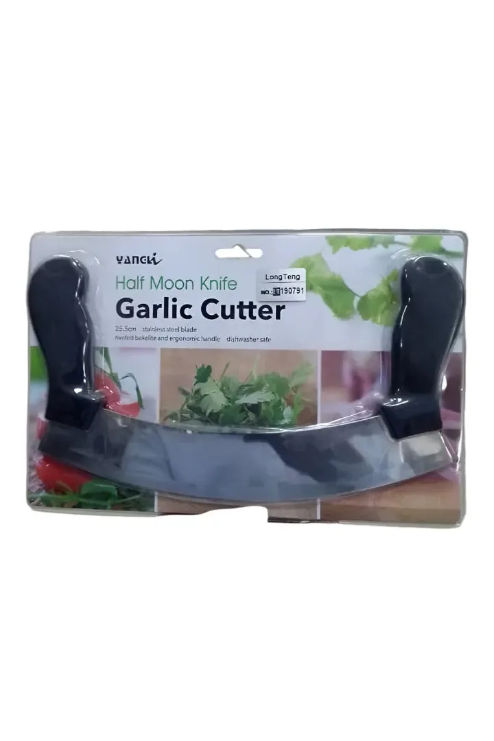Half Moon Knife Garliic Cutter