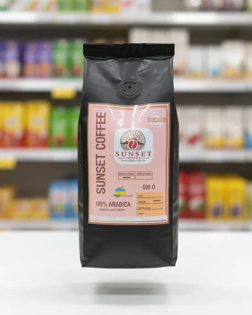 Sunset Coffee 100% Arabica Roasted Beans (500g)