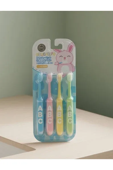 ABC Soft Bristle Kids Toothbrush – 4 Pack