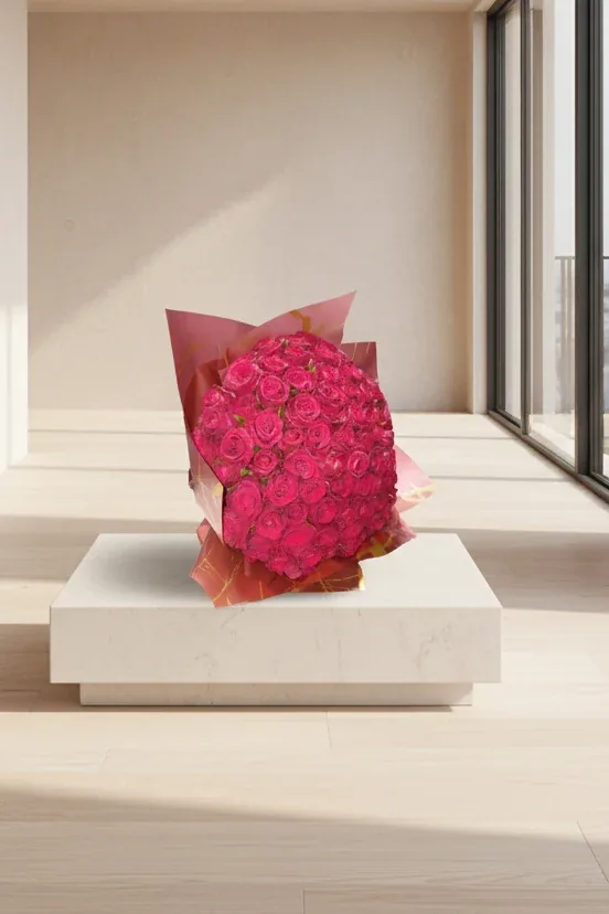 Fresh Rose Flower 80 pieces