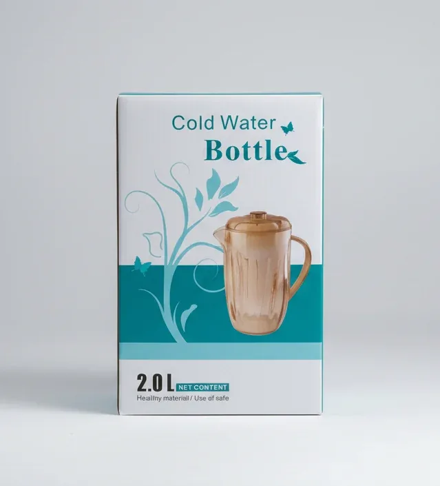Plastic Cold Water Jug and Cup 4pcs – Safe & Durable Beverage Container 2.0L