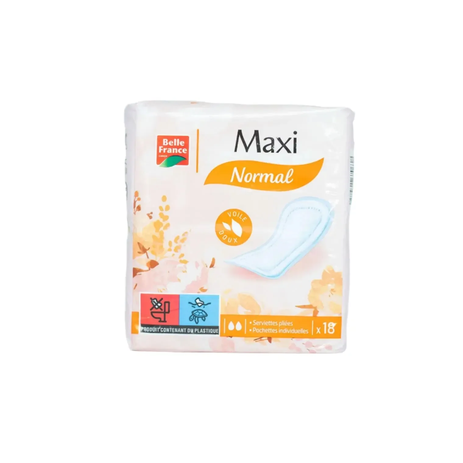 Belle France Maxi Normal Sanitary Napkins x18