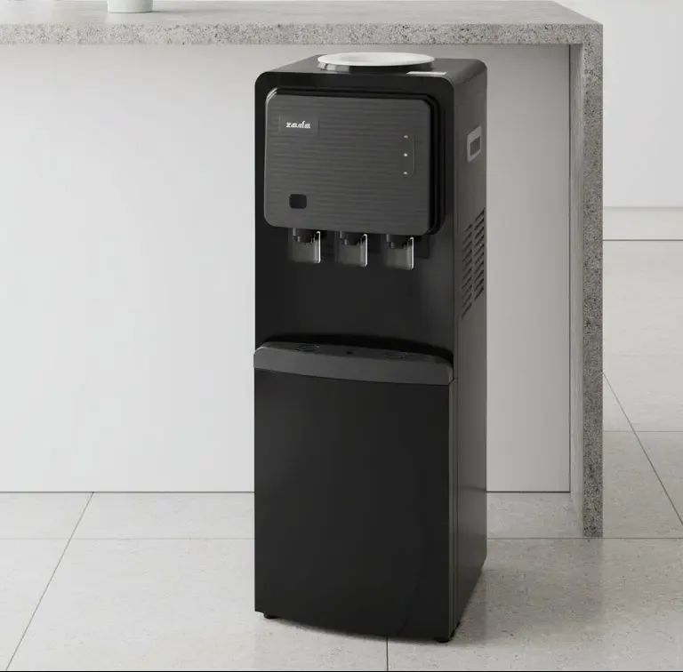 Zada ZWD-250F 3-Tap Water Dispenser with Bottom Refrigerator Cold &Hot
