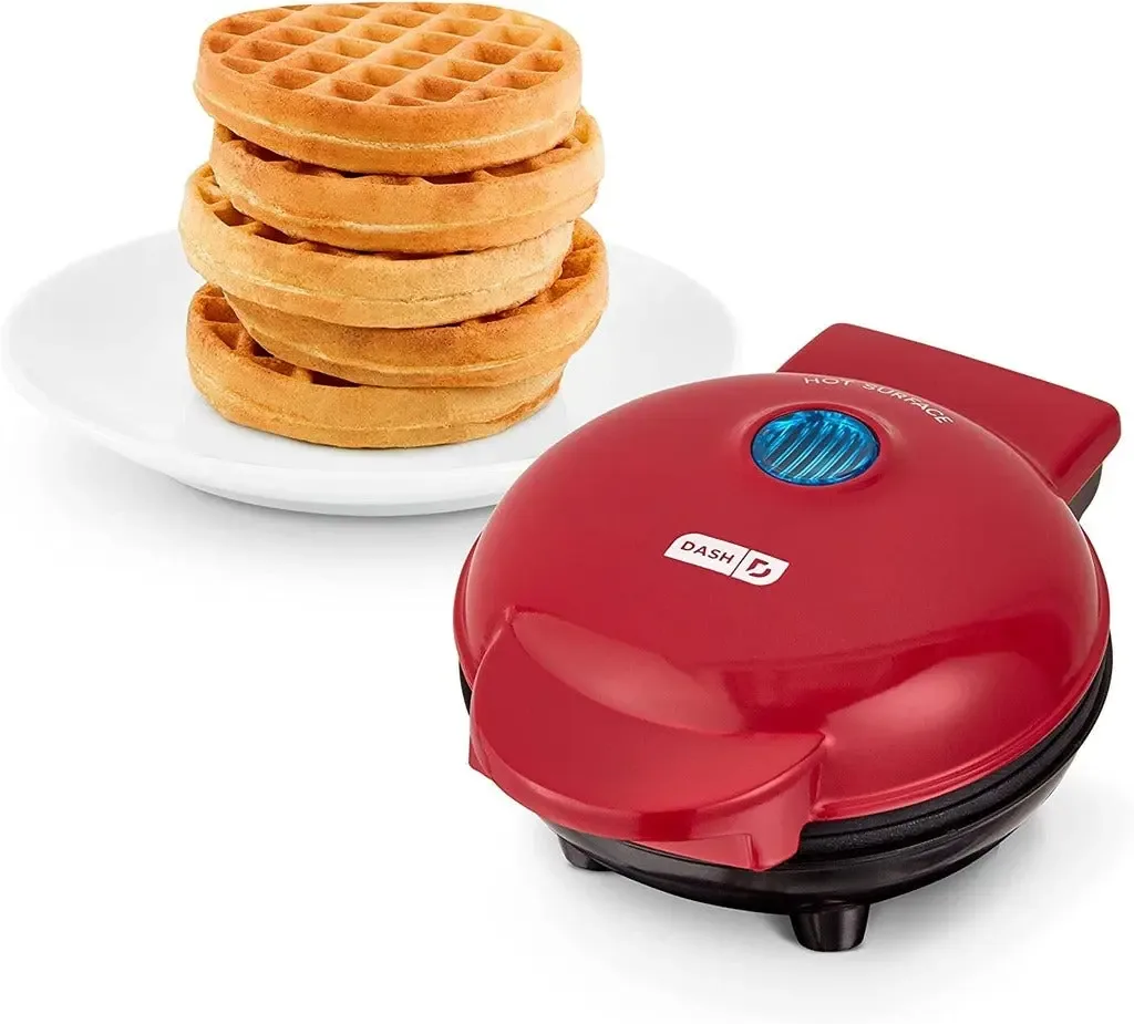 Dash  Mini Waffle Maker - Red
