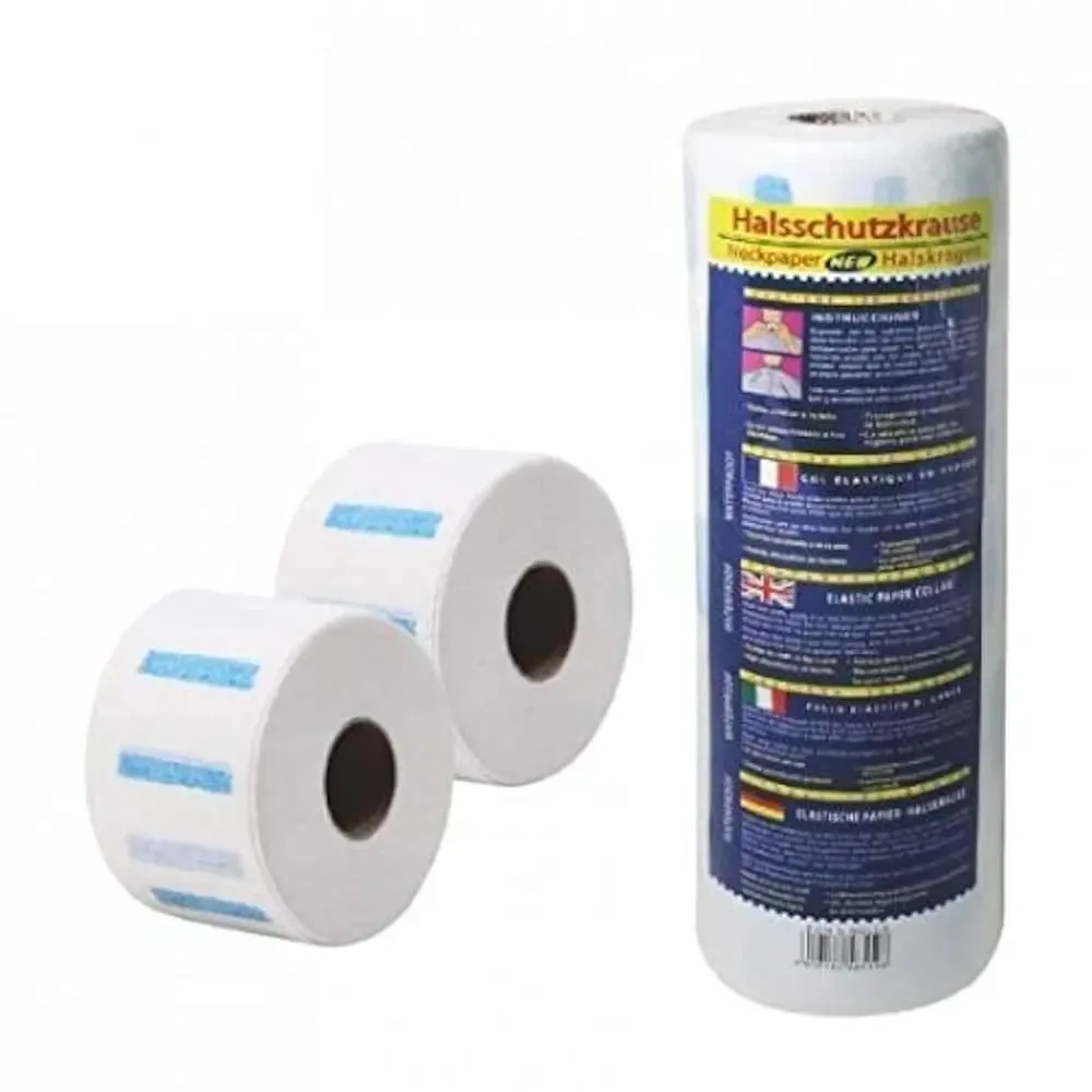 Disposable Barber Neck Strips / Neck Protection Paper 4 Rolls