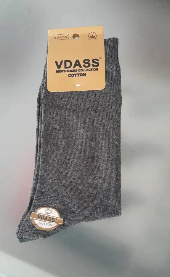 VDASS Men’s Cotton Socks Collection Bland Bata