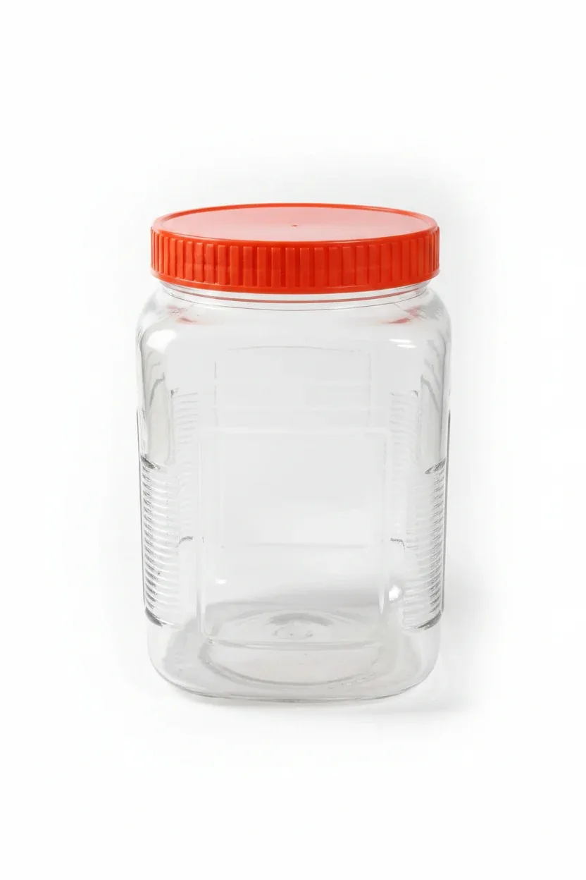 square plastic storage