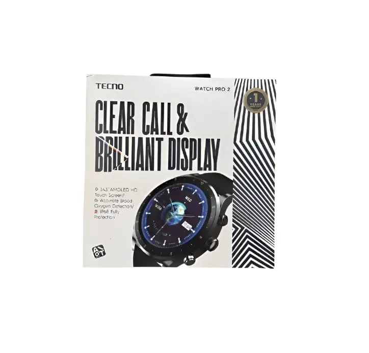 Tecno Watch Pro 2 Clear Call & Brilliant Dispray