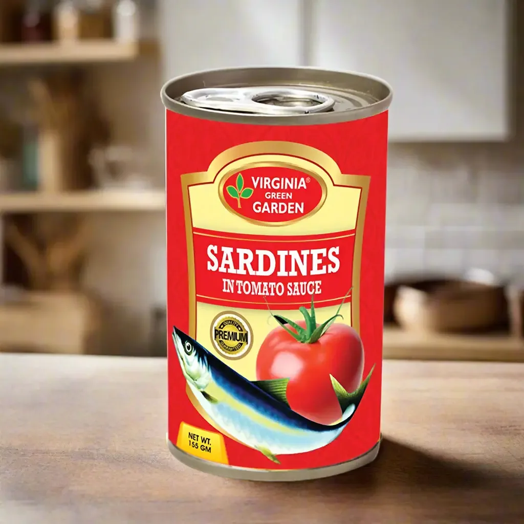 Virginia Green Garden Sardines in Tomato Sauce 155g