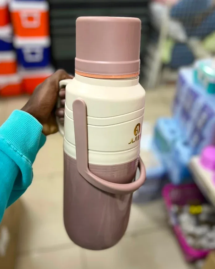 Dust Pink Large Thermal Flask 2L