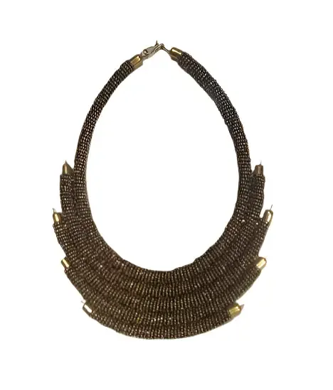Handmade Small Beads Necklace/Urunigi 1pc