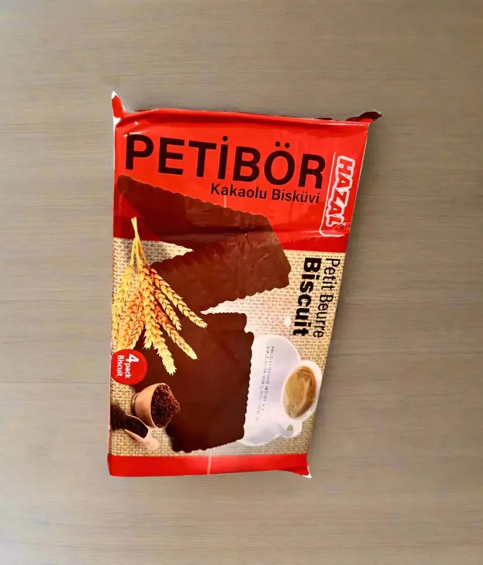 Hazal Petit Beurre Biscuit with Cocoa Flavour 300g