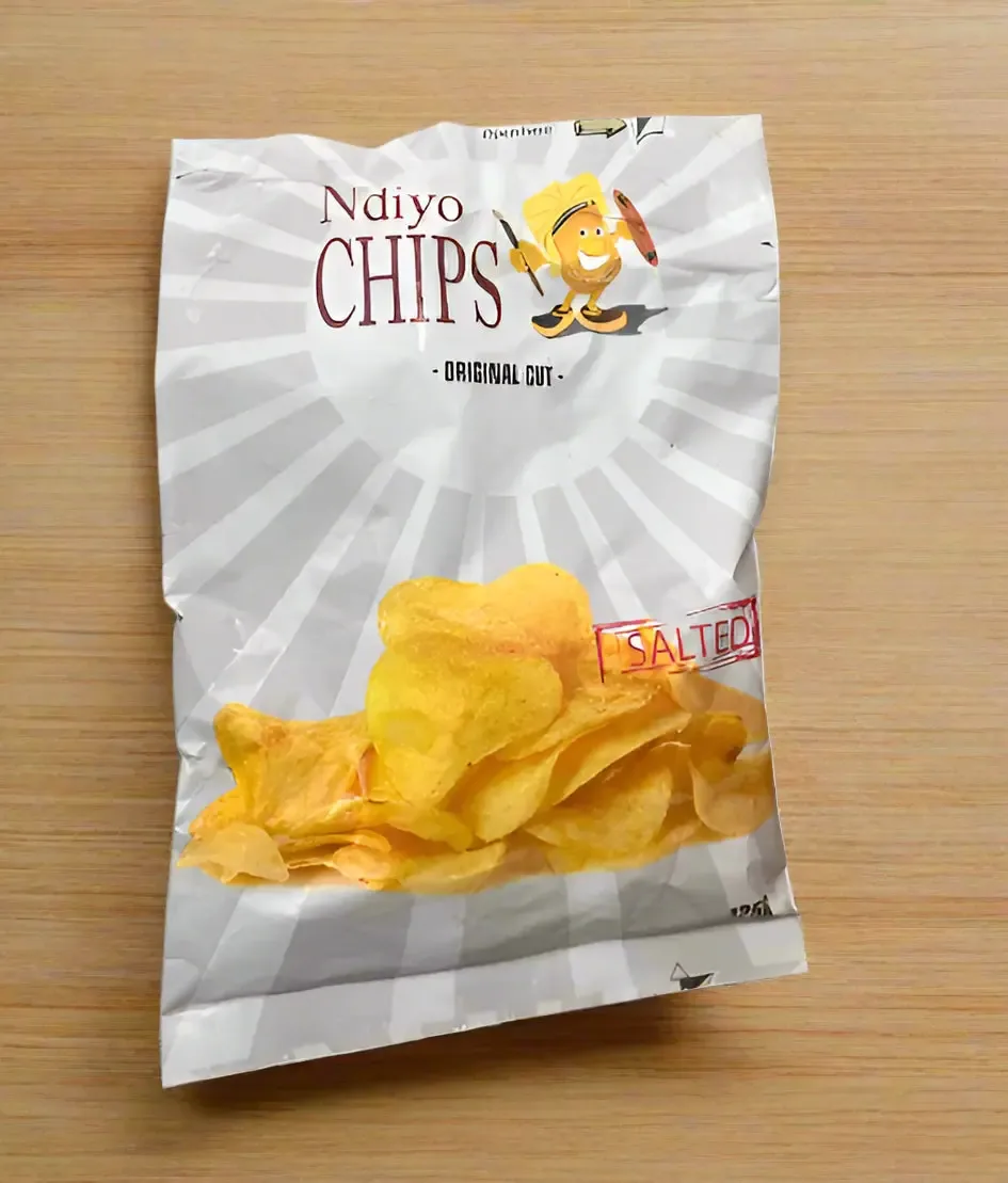 Ndiyo Chips Salted Original Cut 125g