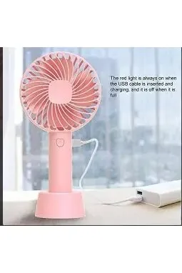 Hand Fan Mini Portable Handheld Fan USB Rechargeable