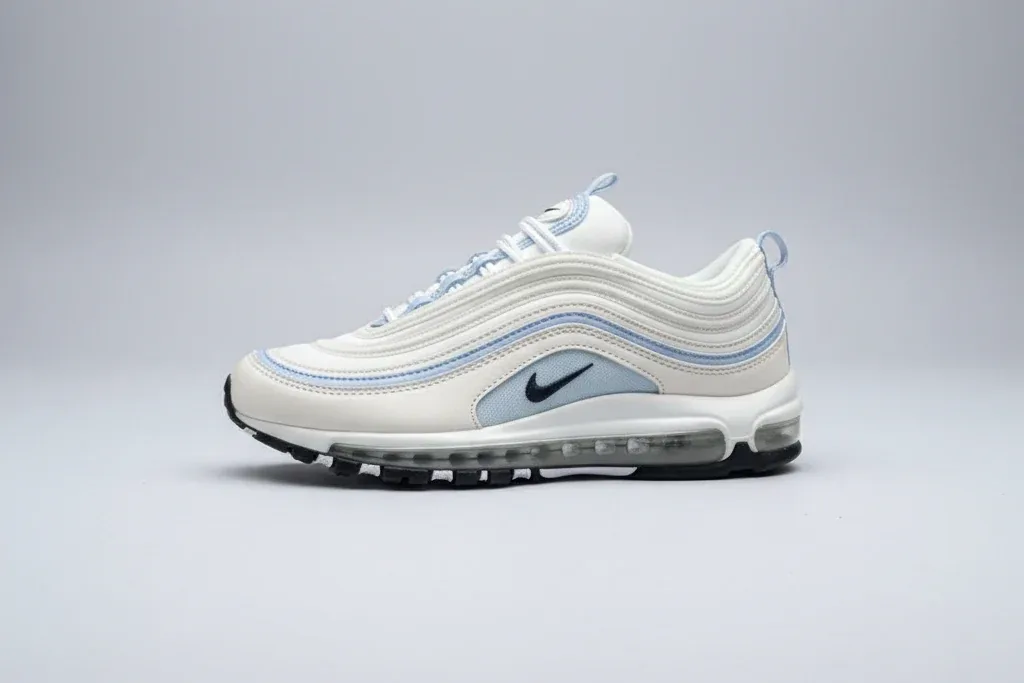 Nike Air Max 97 (White/Light Blue) Size 39-44