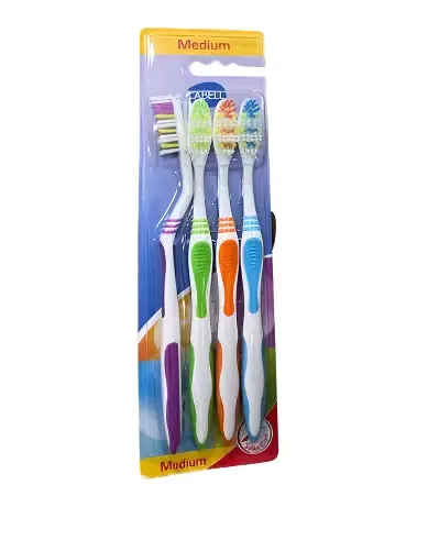 Labell Perform Medium X4 Toothbrush