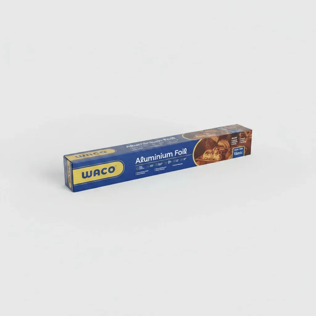 WACO Aluminium Foil Roll (45cm x 50m, 15mic)