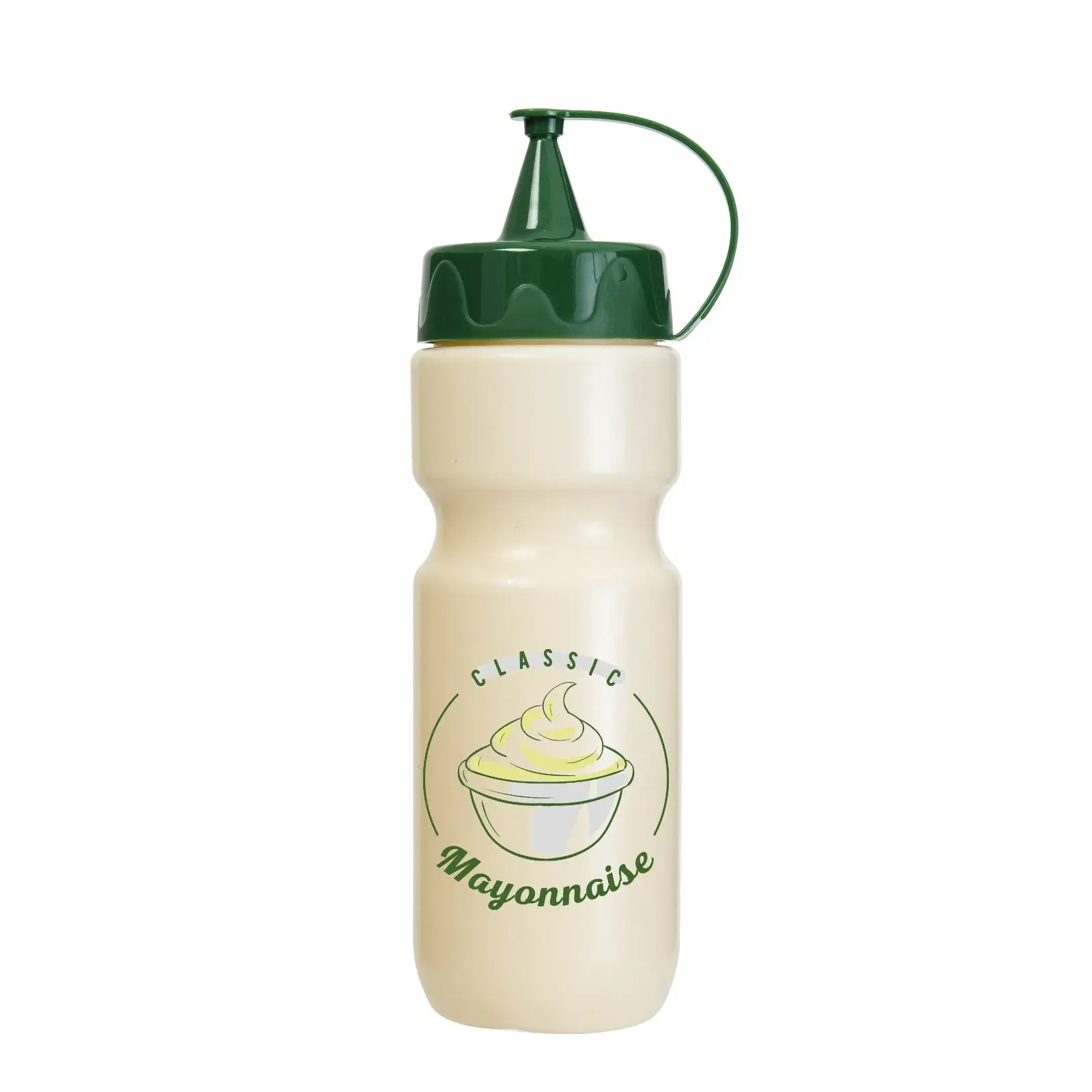 Solmazer Herevin 660ml Decorated Squeeze Bottle – “Classic Mayonnaise” Design