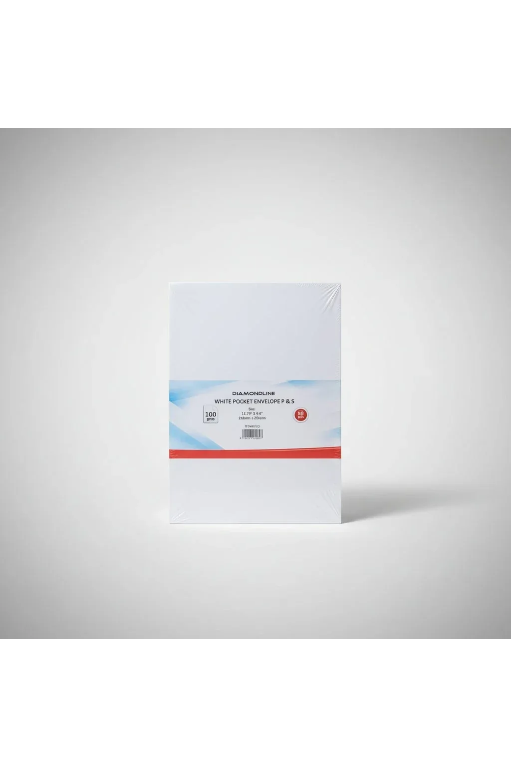 Diamondline White Pocket Envelope P & S.