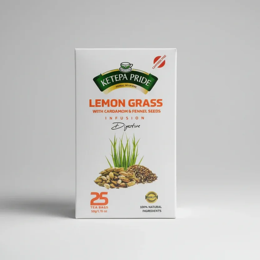 Ketepa Pride Lemon Grass with Cardamom & Fennel Seeds Infusion 50g