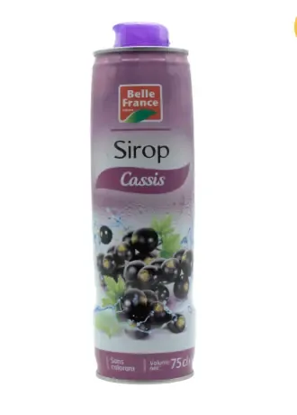 Belle France Sirop Cassis 750 ml