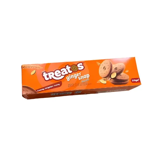 Treatos Ginger Snap Biscuit 219G