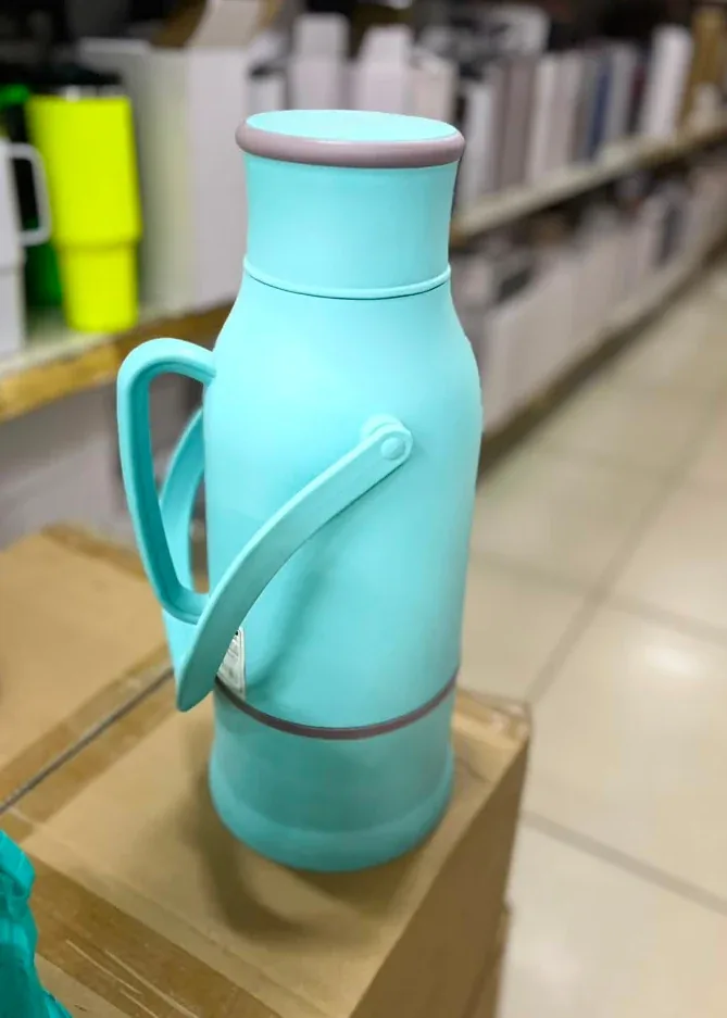 Light Blue Large Thermal Flask 3L