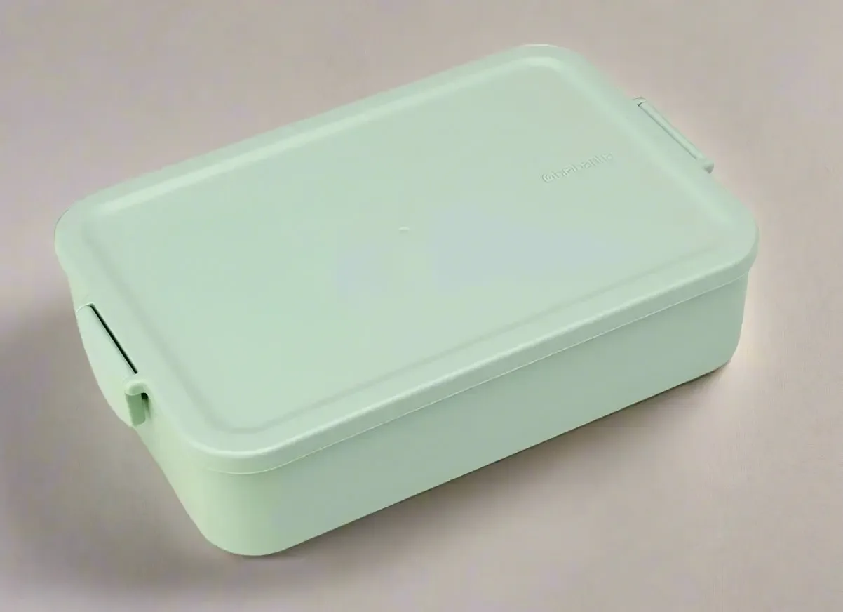 Brabantia Make & Take Lunch Box Bento Large Plastic Jade Green 2L